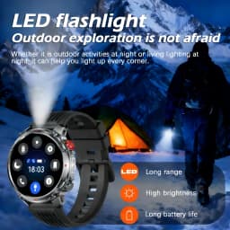 2026 T-Rex3 Ultra 1100mAh Battery Smart Watch GPS Track Compass IP69K Waterproof Sports Tracker Outdoors Military Smartwatches