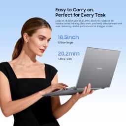 Blackview ACEBOOK 10 Laptop Computer 18.5" FHD 8000mAh Intel N150 Windows 11 16GB RAM 512GB BT5.2 WiFi 6 Desktop Notebook