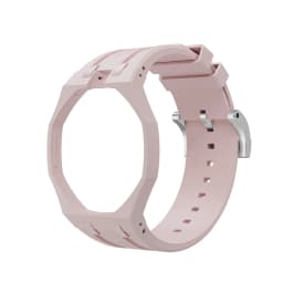 Bioceramics Watch Case+Silicone Band Modification Kit Strap Case Changer To Wristwatch Accessories For Royal Pop