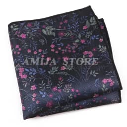 High Grade Handkerchief Man Jacquard Water Ripples Constellation Paisley Christmas's Day Party Pocket Square Handkerchiefs Suit