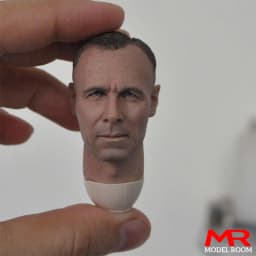 1/6 Scale Male Soldier Vasily Lebin Peiper Miller Egon Laina Head Sculpt Carving Model Fit 12'' Action Figure Body Dolls
