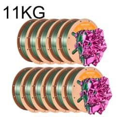 ERYONE High Speed Filament Silk PLA Filament for 3D Printer 1.75mm +/-0.03mm, Rapid PLA 3D Printing Filament, 3KG/5KG/11KG