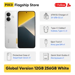 POCO X8 Global Version 5G Smartphone Snapdragon 6s Gen 4 8340mAh Battery 67W 6.83" 1.5K Display 50MP Camera NFC Cellphone