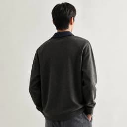 Men Splice Collar Loose Casual Pullover Sweatshirts Autumn Winter Streetwear Vintage Fashion Hoodies Sweatshirts Coat Tops