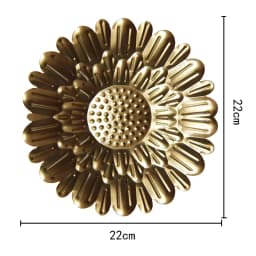 Iron Wrought Wall Hanging Decoration Golden Irregular Disc Wall Pendants Frame Ornament Room Home Decor Crafts Nordic INS Style