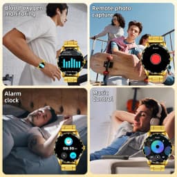 LIGE 2026 New Smartwatch Men 1.38" HD Bluetooth Call Heart Rate Monitor Waterproof Sport Smart Watch Women For Android iOS Phone