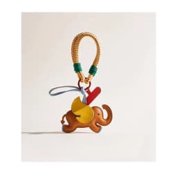 Cute and Playful Leather Dumbo Bag Pendant Bag Charm Bag Accessories School Bag Backpack Charm