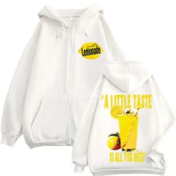 Louis Tomlinson Lemonade A Little Taste Is All You Need New Album 2025 Zip Up Hoodies Men Women Fleece Fashion Jacket Sweatshirt