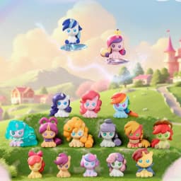 My Little Pony Magic Bottle Series Blind Box Anime Action Figures PinkIe Pie Fluttershy Mini Model Figurine Toy Christmas Gift