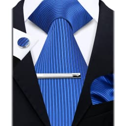 Fashion Ties for Men Gift Weave Necktie Set Handchief Cufflinks Tie Clip Luxury Brand Designer Business Wedding Suit Accessories