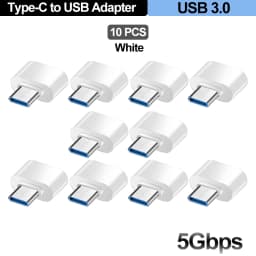 For Mobile Phone USB Female to Type C Male Adapter OTG 15.5CM Long Cable For Xiaomi Samsung S20 Huawei OTG Data Cable Converter