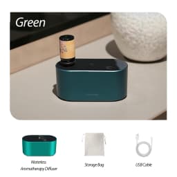 Electric Aromatherapy Diffuser Machines Waterless Aroma Diffusers Work with Essential Oils Bottles Emit Fragrances Perfect