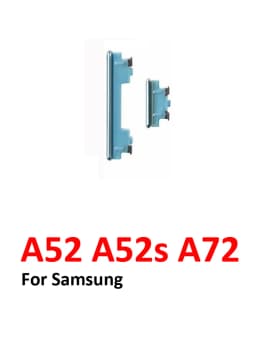 Phone Power Volume Button For Samsung Galaxy A52 A52s A72 LTE 5G New On Off Up Down External Key Internal Flex Cable Parts
