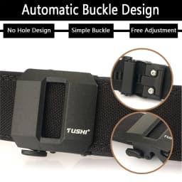 ALPTACTICS Hard Tactical Belt for Men Metal Automatic Buckle IPSC Gun Belt 1100D Nylon Military Belt Outdoor Sports Girdle Male