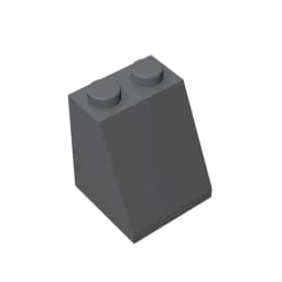 Gobricks GDS-620 ROOF TILE 2X2X2/65 DEG. compatible with lego 3678 children's DIY Educational Building Blocks