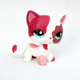 Rare Old Lps Toys Original Bobble Head Pet Short Hair Cat Kitten Dog Dachshund Collie Spaniel Great Dane