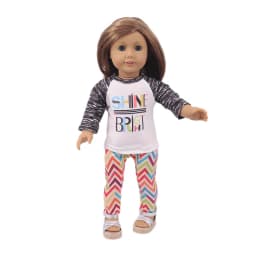 15 Styles Pajamas & Nightgown Cute Pattern Fit 18 Inch American Doll & 43Cm Baby Doll For Generation Accessories Girl's Toy