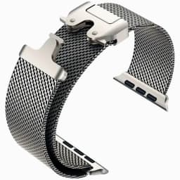 Milanese Loop Strap For Apple Watch Band Ultra 2 49mm 46mm 45mm 44mm 42mm Stainless Steel Metal for iWatch Series 10 9 8 7 6 5 4