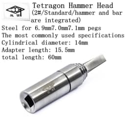 Piano Tuning Repair Tools Tuning 1131 Wrench Head Sleeve Piano Tool