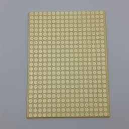 Size 6mm Dot Stickers Colorful Circular Label Stickers Marks Dots Label Blank Adhesive Stickers Red Blue White 15 Sheets/Pack