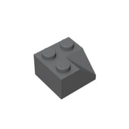 Gobricks GDS-721 Slope brick2x2 45 Roof tiles with concave slope compatible with lego 3046 children's DIY Educational