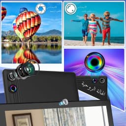 URAO 11 Inch Tablet Android 24GB RAM 128GB ROM 6800mAh IPS HD Touch Screen with Keyboard Protective Case Mouse Stylus 8 in 1 Kit