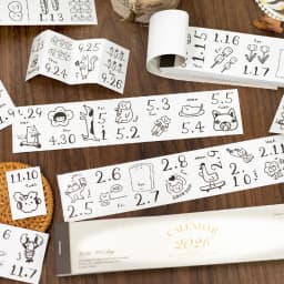 Journal Go 365 Pages Creative Sticky Tearable Calendar 2026 Retro Mini Calendar Book for Planner Journal Scrapbooking Diary diy