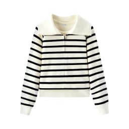 Semir Women Sweatshirt Brushed Fabric Stripe Pattern Raglan Sleeve Two Piece Design Vest Layer Detail 2026 Winter Soft Comfort