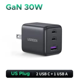 UGREEN 45W GaN Charger PD 3.0 UFSC PPS 5 Ports For iPhone 18 17 16 Pro Max Samsung S26 Xiaomi Tablet iPad Air USB C Fast Charger