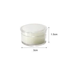 Acrylic Transparent Round Bare Diamond Box Jewelry Storage Display Tray Diamond Gem Storage Tray Counter Display Rack