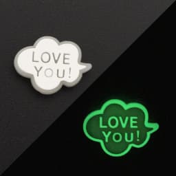 1PCS Luminous Shoe Charms Set for Clog Sandals Decoration DIY Shoe Charm Pins for Men Women Kids Letters Rainbow Food