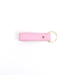 Custom Name Solid Color Safayano Pattern PU Leather Family Key Chain Christmas Birthday Gift Car Key Chain