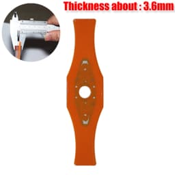 2/3/4 Teeth Nylon Grass Trimmer Blade Replacement Brush Cutter Head for Weed Eater Lawn Mower Garden Tool Accessories