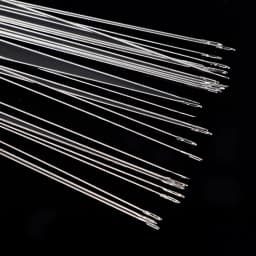50pcs Thin Metal Beading Needles for Beads Threading String Tambour/Jewelry Bracelet Necklace Making Pins Cord Tools Pins DIY