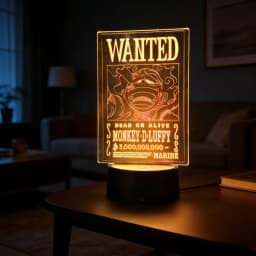 New LED Lamp Remote Control Touch Luffy Zoro USB Night Light Room Decoration Lamps 7/16Color Children's Birthday Decor Gifts