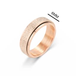 Anxiety Ring Figet Spinner Rings For Women & Men Stainless Steel Rotate Freely Spinning Anti Stress Accessories Jewelry Gifts