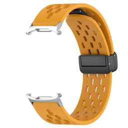Magnetic Loop For Samsung Watch 7 ultra band 47mm Accessories sport Silicone belt bracelet correa Galaxy Watch Ultra Strap 47 mm