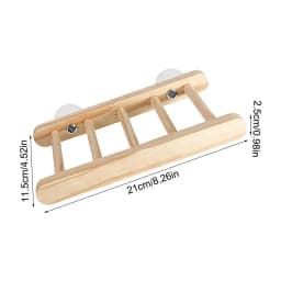 Bird Climbing Toys Folding Climbing Ladder Multi-purpose Beak Grinding Toys Bird Cage Accessories For Standing Climbing Resting