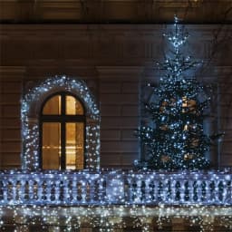 50/30M Led Christmas String Lights Outdoor 8 Modes Garden Fairy Lights Decor Wedding Garland Party Lights with 24V Safe Adapter