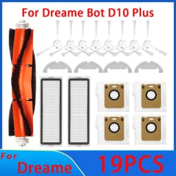 Dust Bag Dreame Bot D10 Plus Accessories RLS3D Robot Vacuum Cleaner Bags Dirty Bag Replacement Spare parts