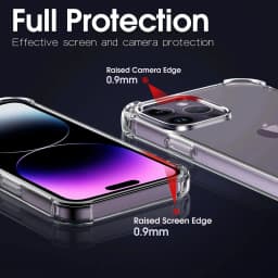 Luxury Clear Shockproof Case For iPhone 15 14 13 12 11 16 Pro Max Phone Cover on iPhone 13 12 14 15 Plus Back Cover Clear Case