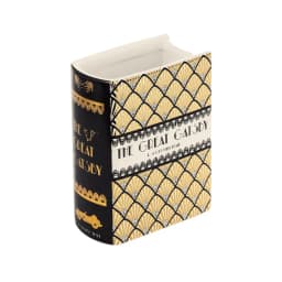 Ceramic Book Vase Pride and Prejudice Cute Bookshelf Decor Unique Gift for Book Lovers Home Interior Wall Shelf Decoration House