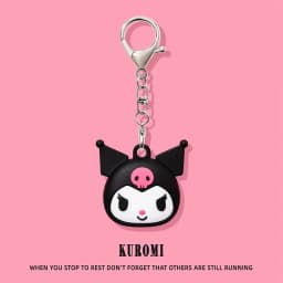 Cute Silicone AirTag Case Keychain For Apple AirTag Shockproof Protective Cover, Cartoon Key Ring Holder