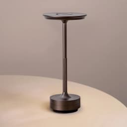 LED Charging Desk Lamp Restaurant Decoration Atmosphere Lamp Retro Portable Cordless Touch USB-C Table Lamp
