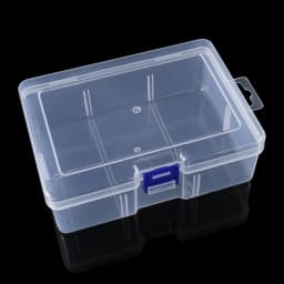 1pcs Transparent Plastic Storage Boxes For Jewelry Hardware Accessories Small Items for DIY Jewelry Beads Crafts Container Box