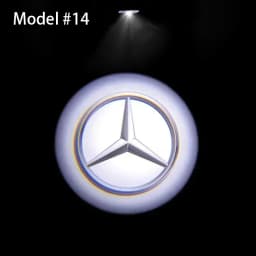 2Pcs Led Car Door Welcome Light Logo Projector For Mercedes Benz W177 W213 W246 GLB GLC GLA GLS GLE1 W212 W205 AMG ML W176 W166