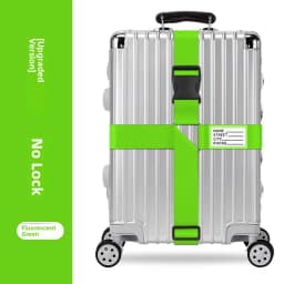 Travel Luggage Strap Cross Safety Fixation Baggage Tie down Cargo Bag Protection Buckle Rope Strengthening Band Accessories