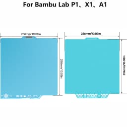 BIGTREETECH Panda Build Plate For Bambu Lab X2D P2S P1 A1 X1 A1 Mini Sheet Spring Steel PEI PEO PET CryoGrip Pro Honeycomb