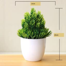 New Green Small Tree Potted Bonsai Ornaments Home Garden Hotel Bathroom Bedroom Decoration Artificial Plants Bonsai Fake Plants