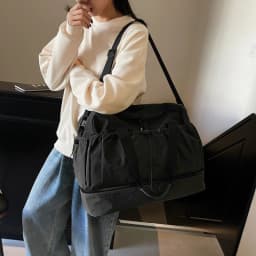 Large Travel Bag - Spacious, Lightweight & Durable. with Adjustable Strap & Pockets. Perfect for Travel & Commute Сумка Женская